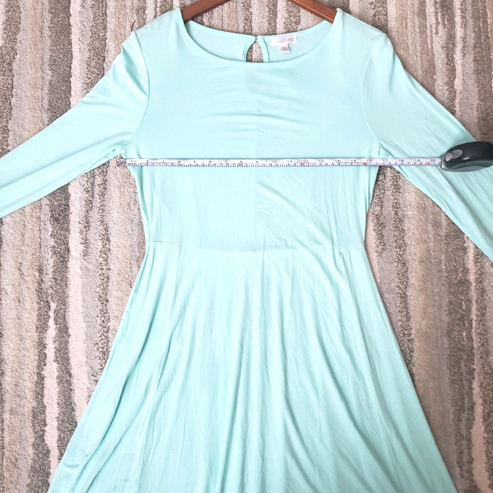 NWT🔥Seafoam Fit & Flare Dress - Picture 6 of 10